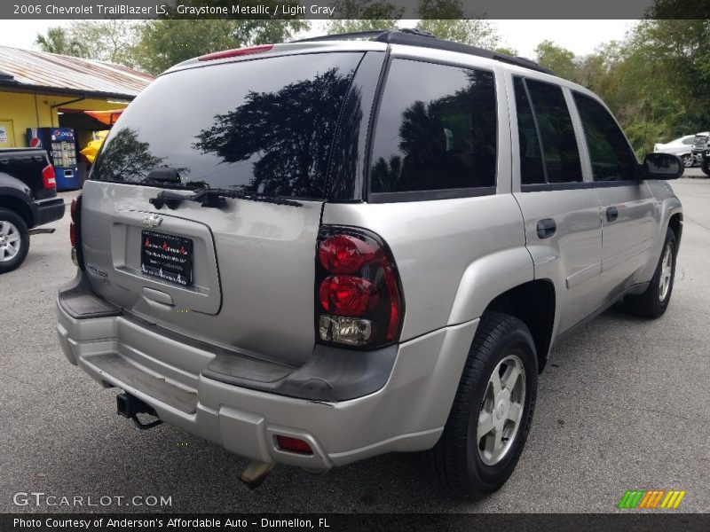 Graystone Metallic / Light Gray 2006 Chevrolet TrailBlazer LS