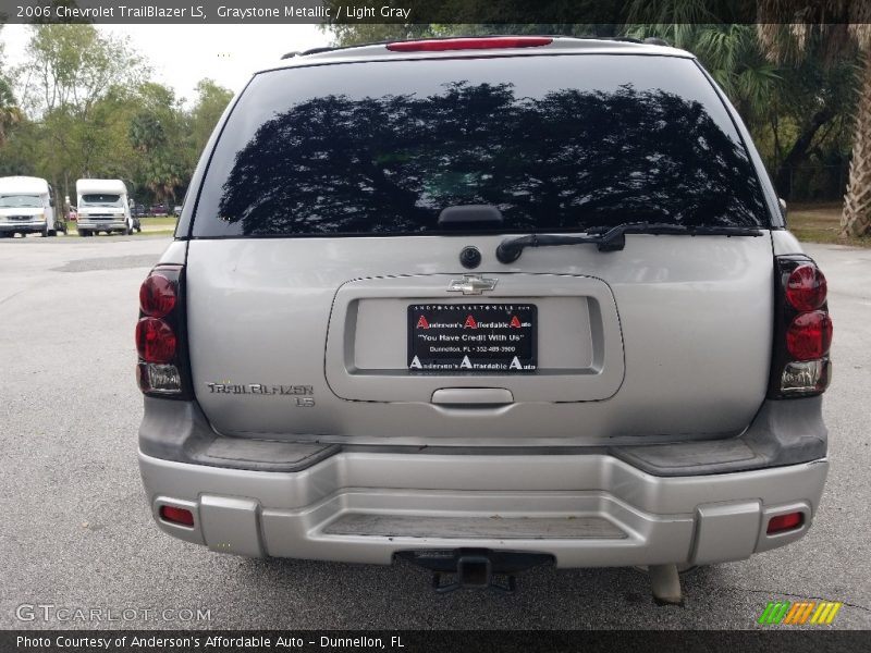 Graystone Metallic / Light Gray 2006 Chevrolet TrailBlazer LS