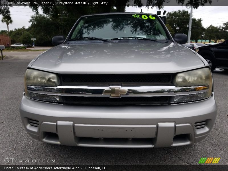 Graystone Metallic / Light Gray 2006 Chevrolet TrailBlazer LS
