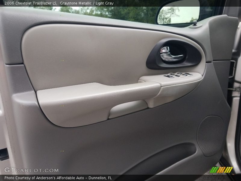 Graystone Metallic / Light Gray 2006 Chevrolet TrailBlazer LS