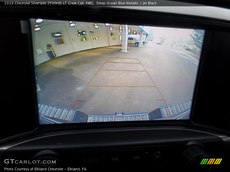 Deep Ocean Blue Metallic / Jet Black 2019 Chevrolet Silverado 2500HD LT Crew Cab 4WD