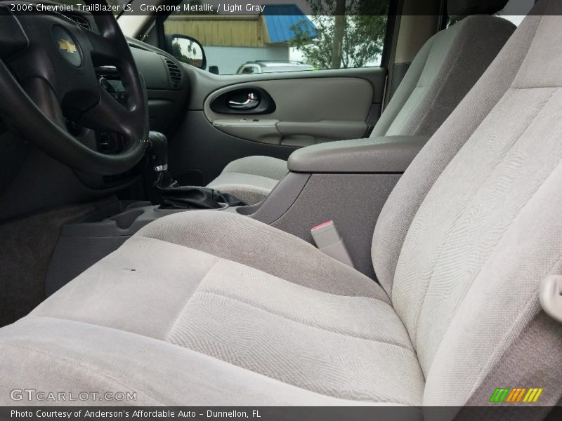 Graystone Metallic / Light Gray 2006 Chevrolet TrailBlazer LS