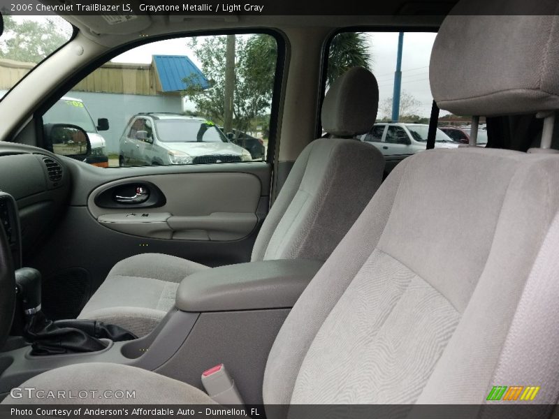 Graystone Metallic / Light Gray 2006 Chevrolet TrailBlazer LS