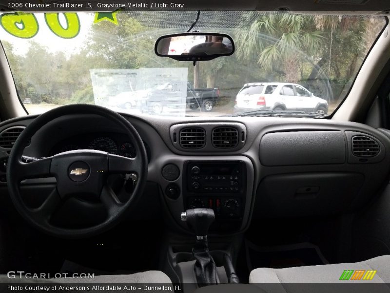 Graystone Metallic / Light Gray 2006 Chevrolet TrailBlazer LS