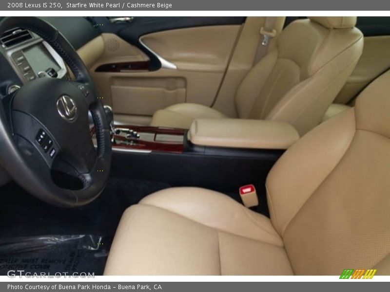 Starfire White Pearl / Cashmere Beige 2008 Lexus IS 250