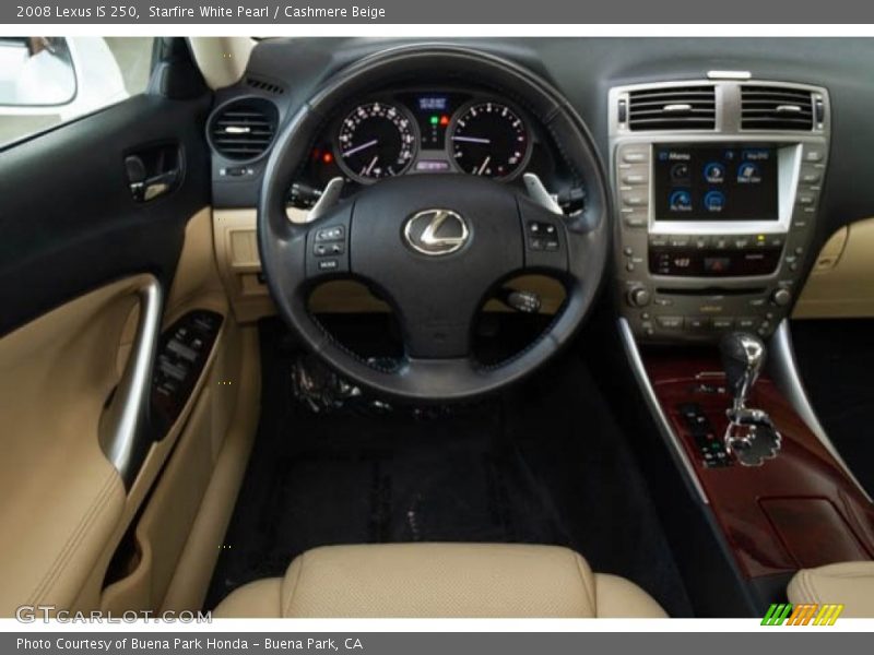 Starfire White Pearl / Cashmere Beige 2008 Lexus IS 250