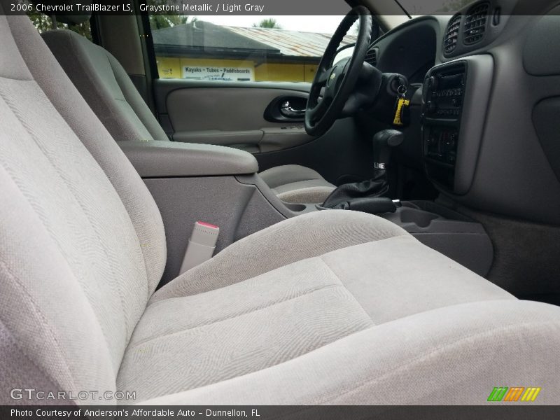 Graystone Metallic / Light Gray 2006 Chevrolet TrailBlazer LS