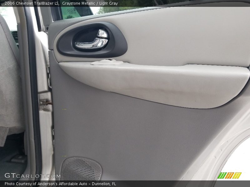 Graystone Metallic / Light Gray 2006 Chevrolet TrailBlazer LS