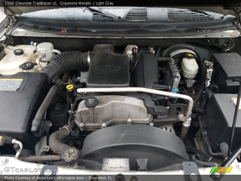 Graystone Metallic / Light Gray 2006 Chevrolet TrailBlazer LS
