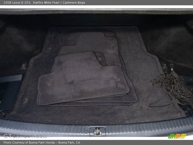 Starfire White Pearl / Cashmere Beige 2008 Lexus IS 250