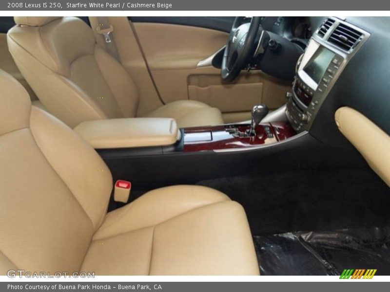 Starfire White Pearl / Cashmere Beige 2008 Lexus IS 250