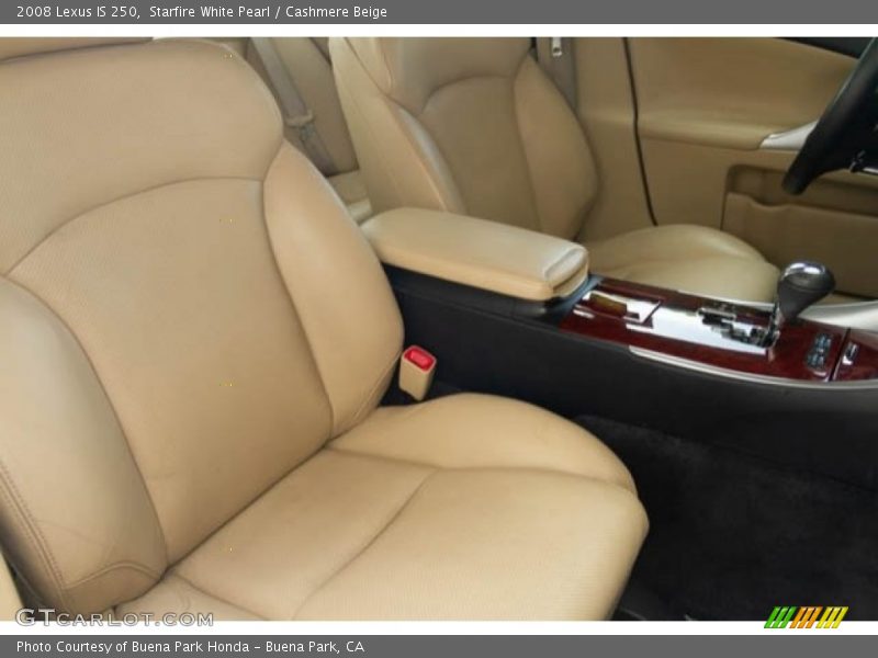 Starfire White Pearl / Cashmere Beige 2008 Lexus IS 250