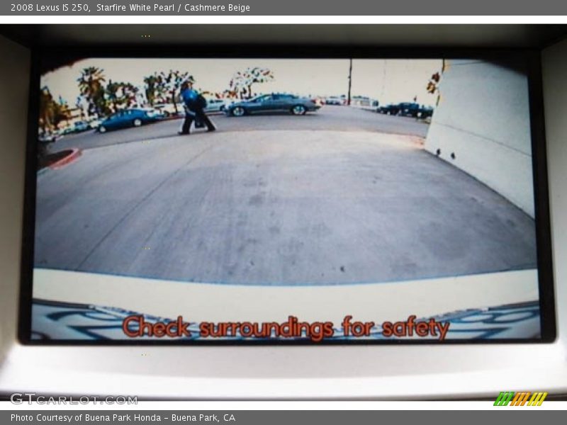 Starfire White Pearl / Cashmere Beige 2008 Lexus IS 250