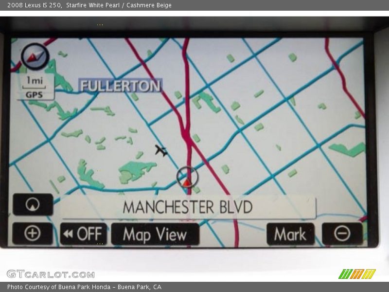 Starfire White Pearl / Cashmere Beige 2008 Lexus IS 250