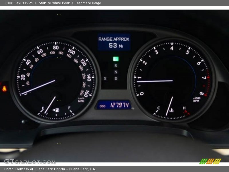 Starfire White Pearl / Cashmere Beige 2008 Lexus IS 250