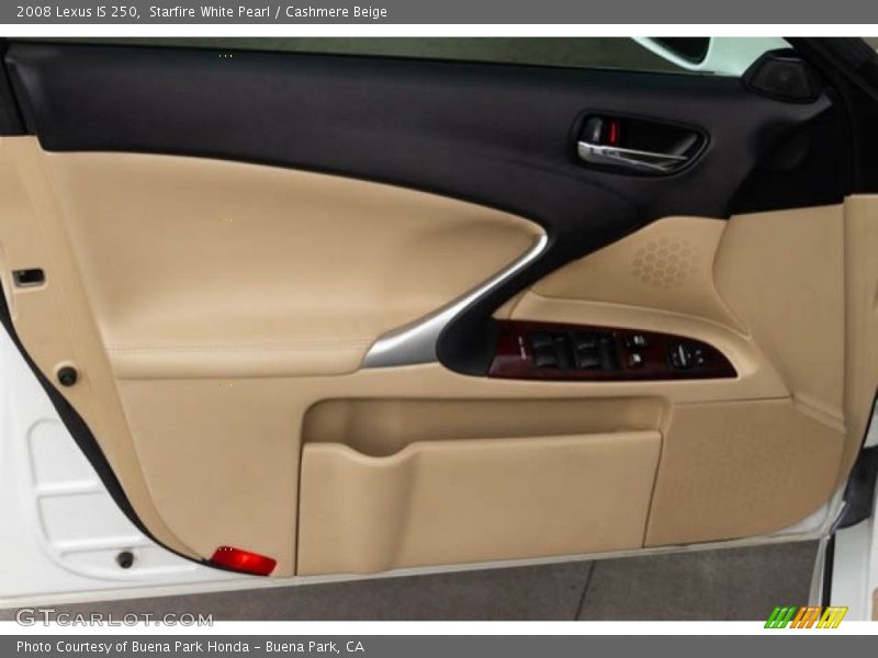 Starfire White Pearl / Cashmere Beige 2008 Lexus IS 250