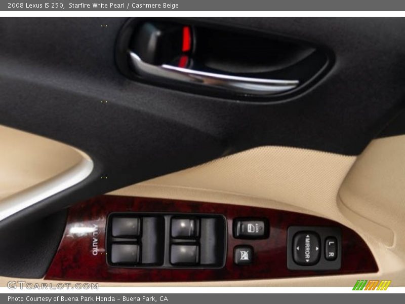 Starfire White Pearl / Cashmere Beige 2008 Lexus IS 250