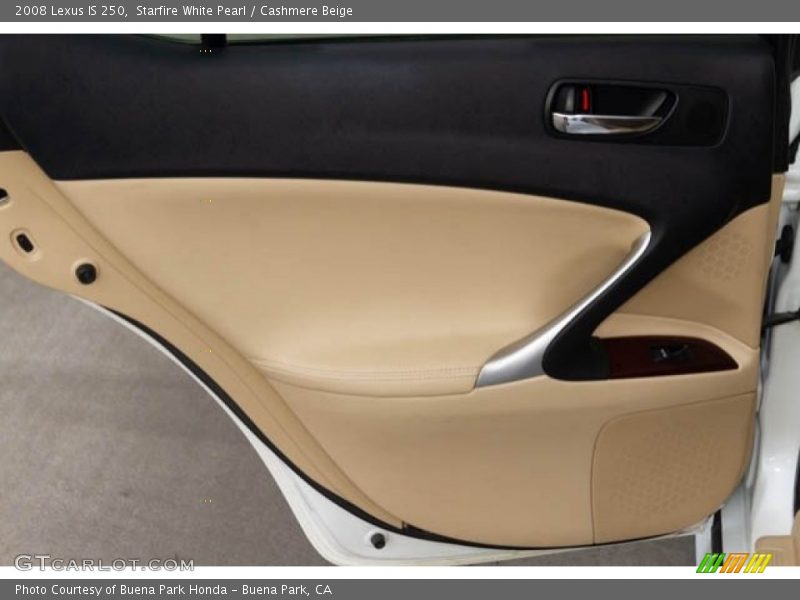 Starfire White Pearl / Cashmere Beige 2008 Lexus IS 250