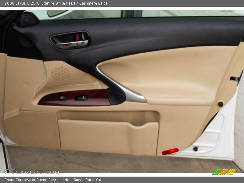 Starfire White Pearl / Cashmere Beige 2008 Lexus IS 250