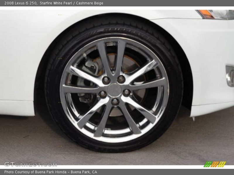 Starfire White Pearl / Cashmere Beige 2008 Lexus IS 250
