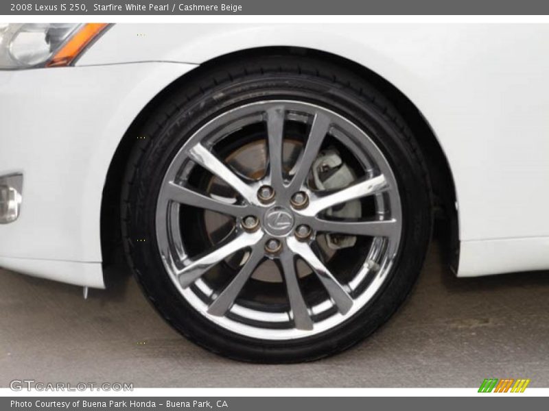 Starfire White Pearl / Cashmere Beige 2008 Lexus IS 250