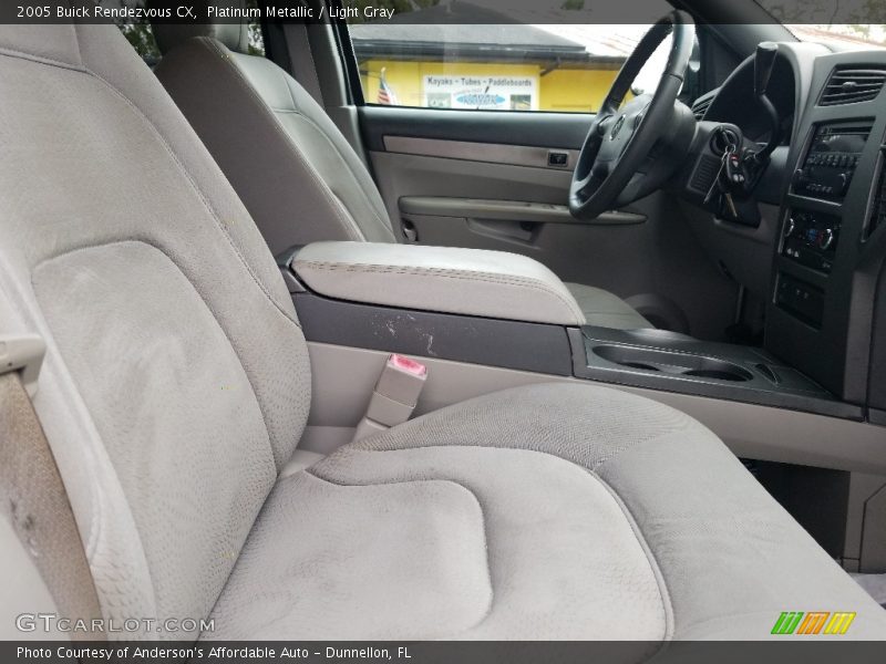 Platinum Metallic / Light Gray 2005 Buick Rendezvous CX
