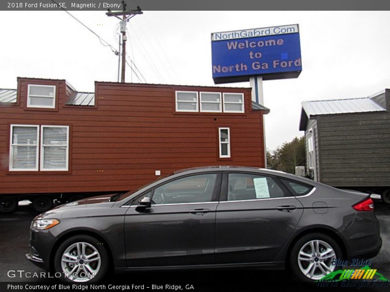 Magnetic / Ebony 2018 Ford Fusion SE