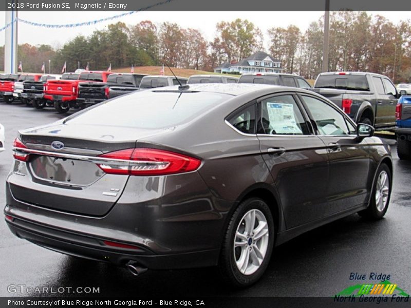 Magnetic / Ebony 2018 Ford Fusion SE
