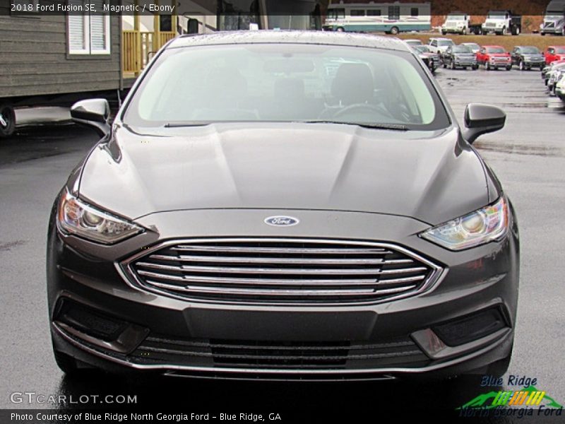 Magnetic / Ebony 2018 Ford Fusion SE