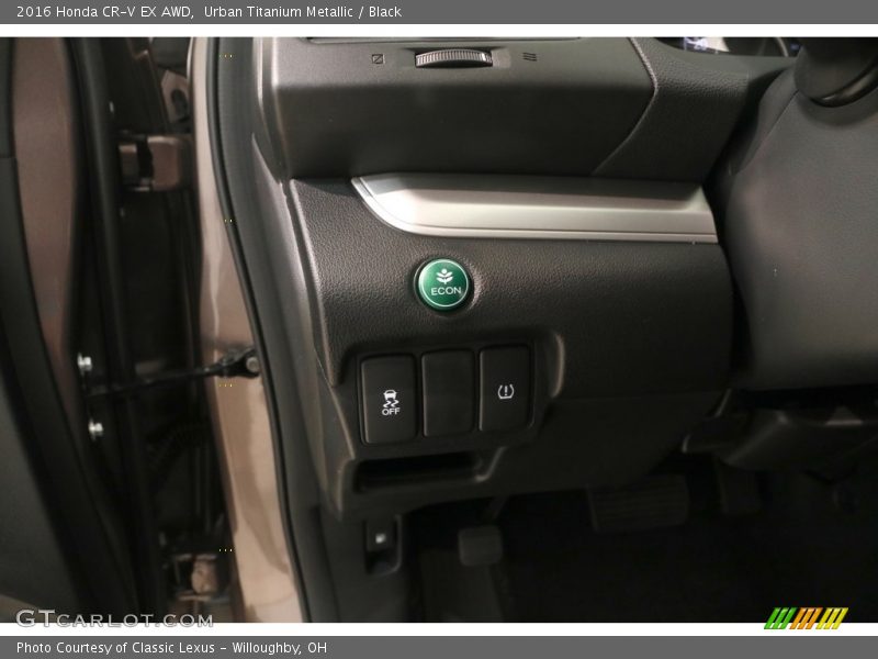 Urban Titanium Metallic / Black 2016 Honda CR-V EX AWD