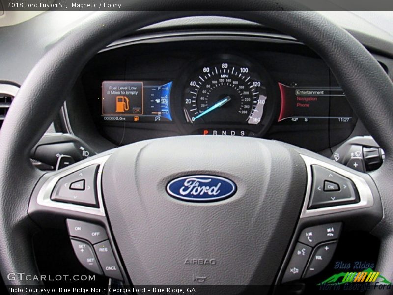 Magnetic / Ebony 2018 Ford Fusion SE