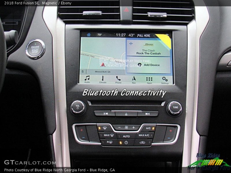Magnetic / Ebony 2018 Ford Fusion SE