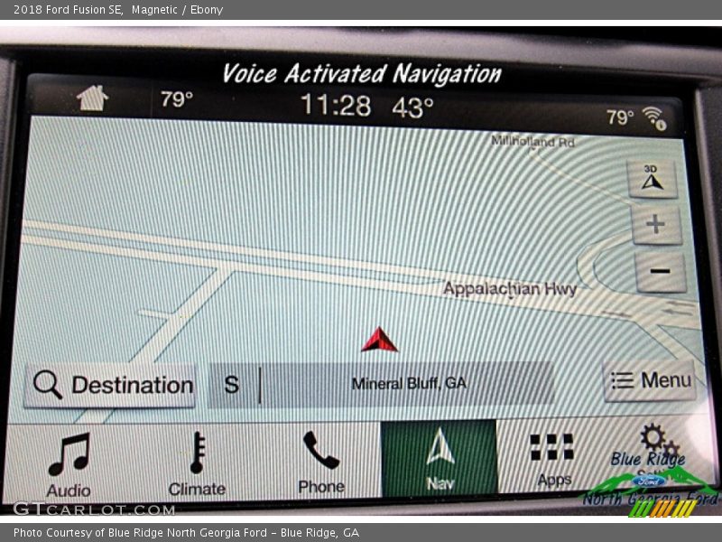 Magnetic / Ebony 2018 Ford Fusion SE