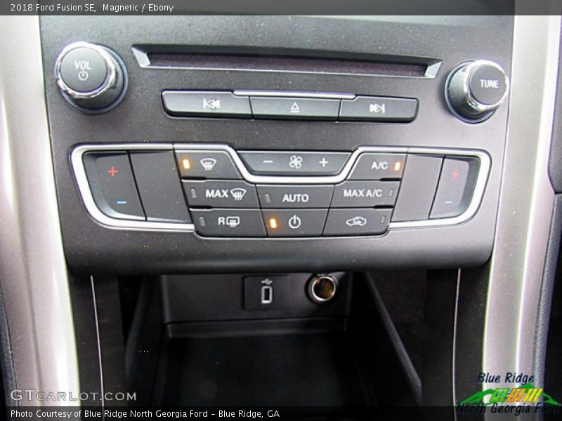 Magnetic / Ebony 2018 Ford Fusion SE