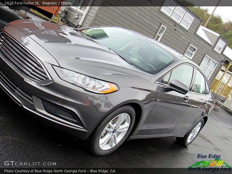 Magnetic / Ebony 2018 Ford Fusion SE