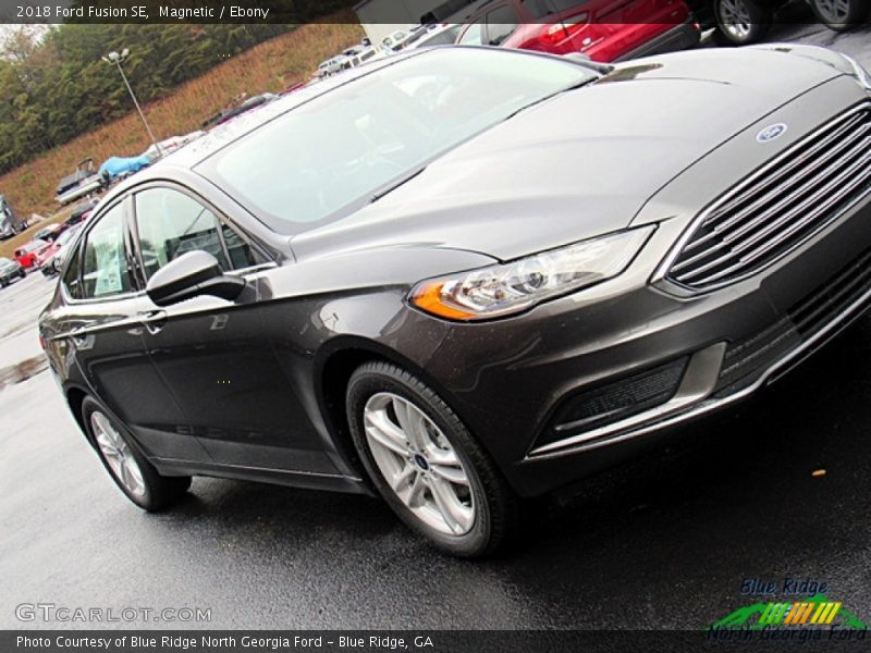 Magnetic / Ebony 2018 Ford Fusion SE