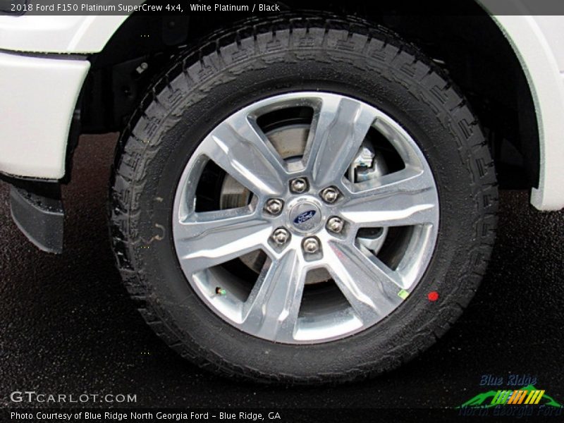 White Platinum / Black 2018 Ford F150 Platinum SuperCrew 4x4