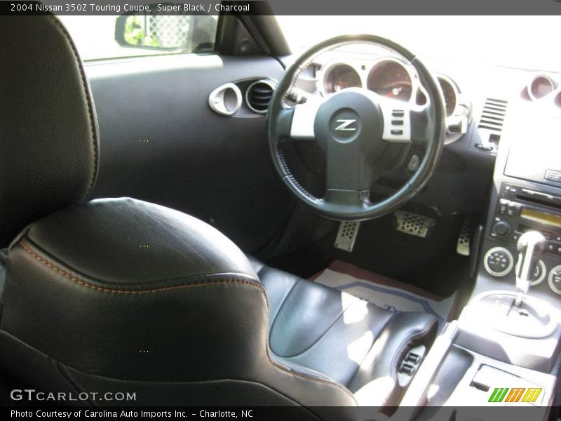 Super Black / Charcoal 2004 Nissan 350Z Touring Coupe