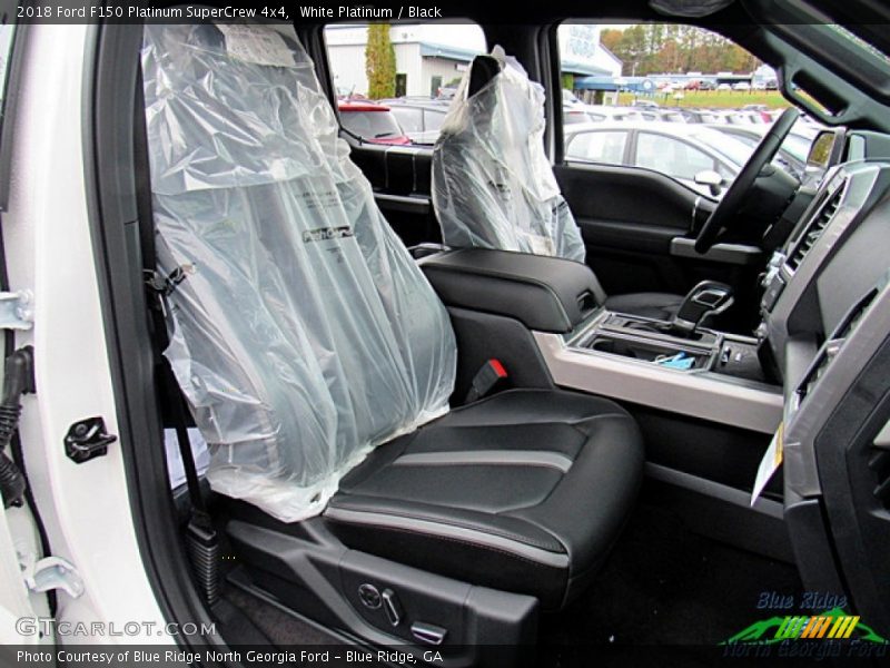 White Platinum / Black 2018 Ford F150 Platinum SuperCrew 4x4
