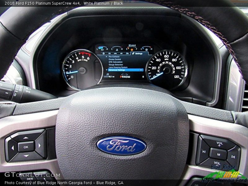 White Platinum / Black 2018 Ford F150 Platinum SuperCrew 4x4
