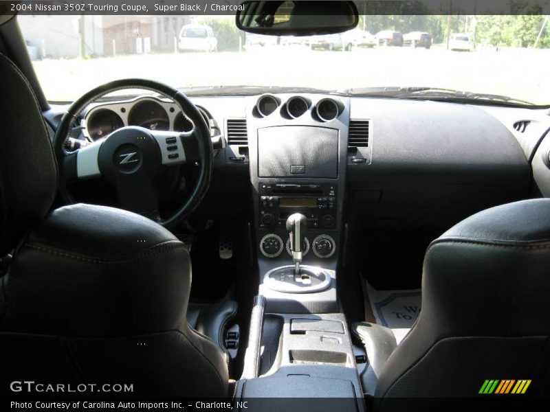 Super Black / Charcoal 2004 Nissan 350Z Touring Coupe
