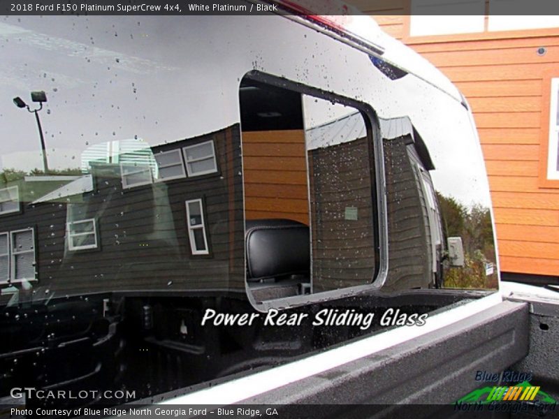 White Platinum / Black 2018 Ford F150 Platinum SuperCrew 4x4
