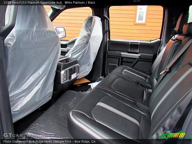 White Platinum / Black 2018 Ford F150 Platinum SuperCrew 4x4