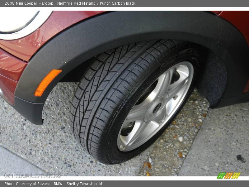 Nightfire Red Metallic / Punch Carbon Black 2008 Mini Cooper Hardtop