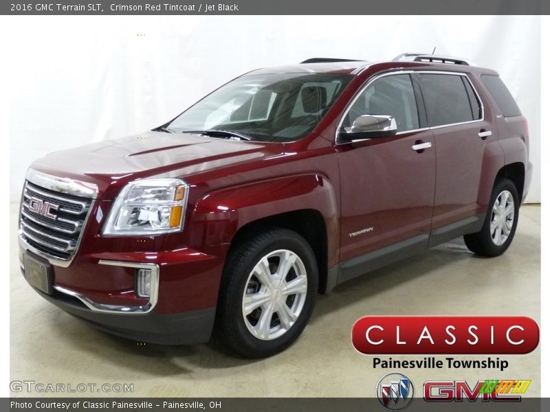 Crimson Red Tintcoat / Jet Black 2016 GMC Terrain SLT