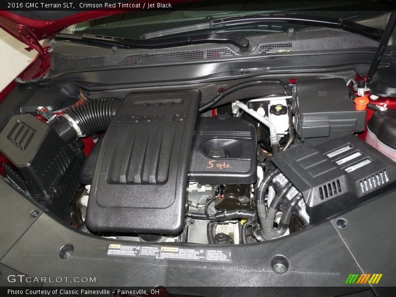 Crimson Red Tintcoat / Jet Black 2016 GMC Terrain SLT
