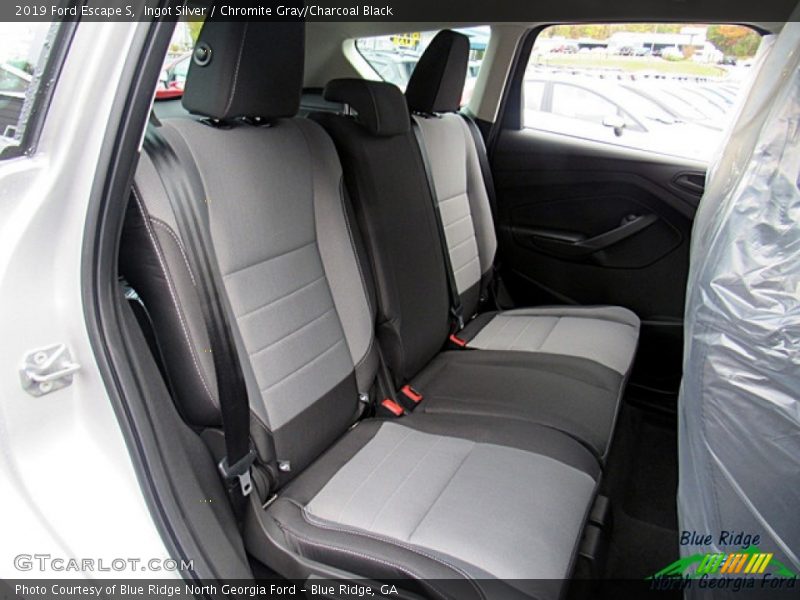 Ingot Silver / Chromite Gray/Charcoal Black 2019 Ford Escape S
