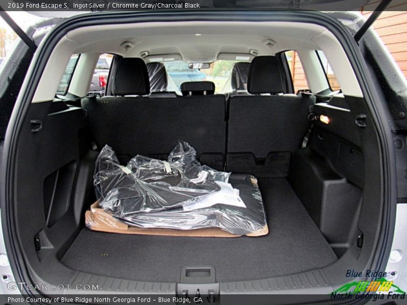 Ingot Silver / Chromite Gray/Charcoal Black 2019 Ford Escape S