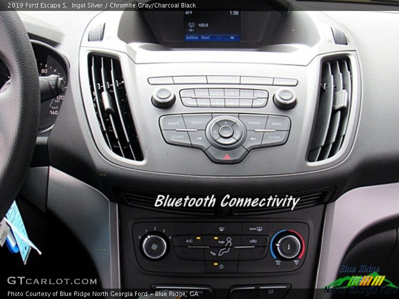 Ingot Silver / Chromite Gray/Charcoal Black 2019 Ford Escape S