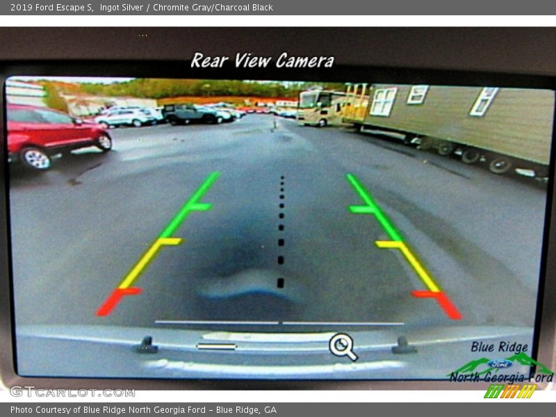 Ingot Silver / Chromite Gray/Charcoal Black 2019 Ford Escape S